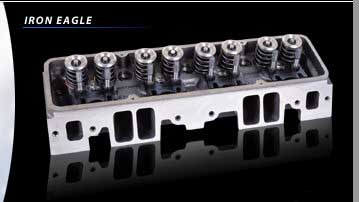 Iron Eagle Platinum SBC 230cc Port Cylinder Heads - Click Image to Close